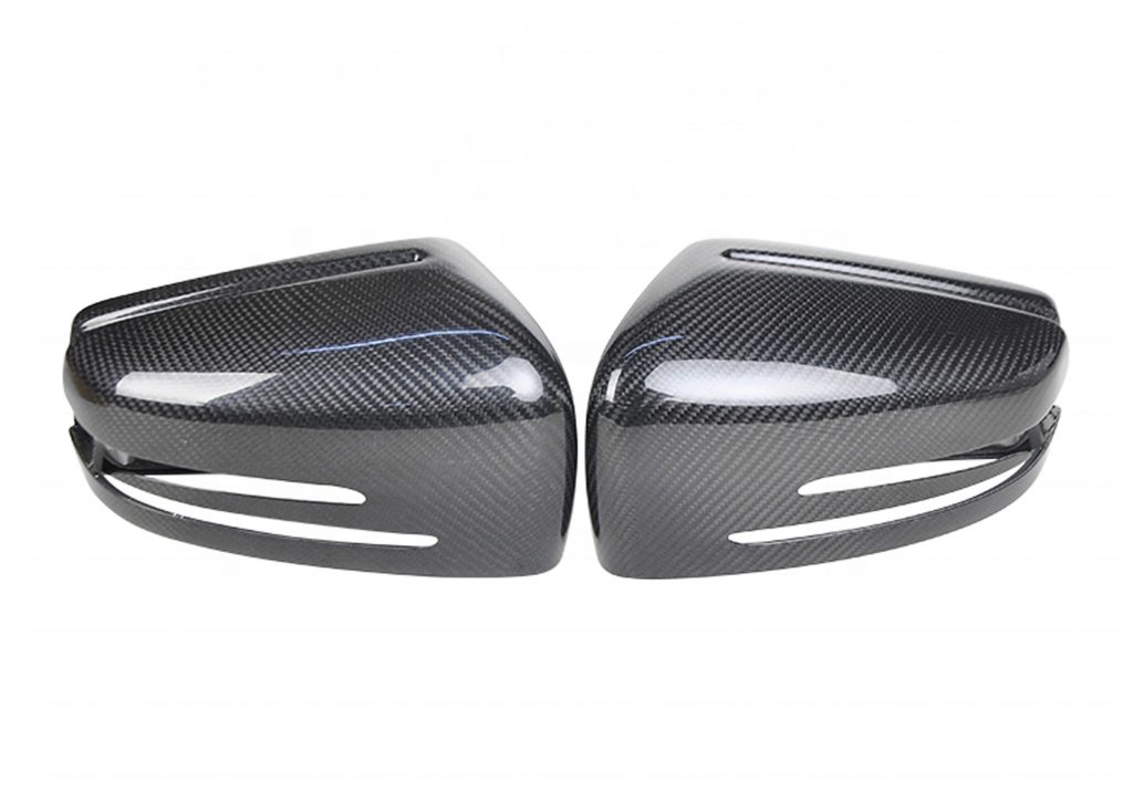Mercedes Benz C Class Carbon Fiber Wing Mirror Covers - Gericia ...